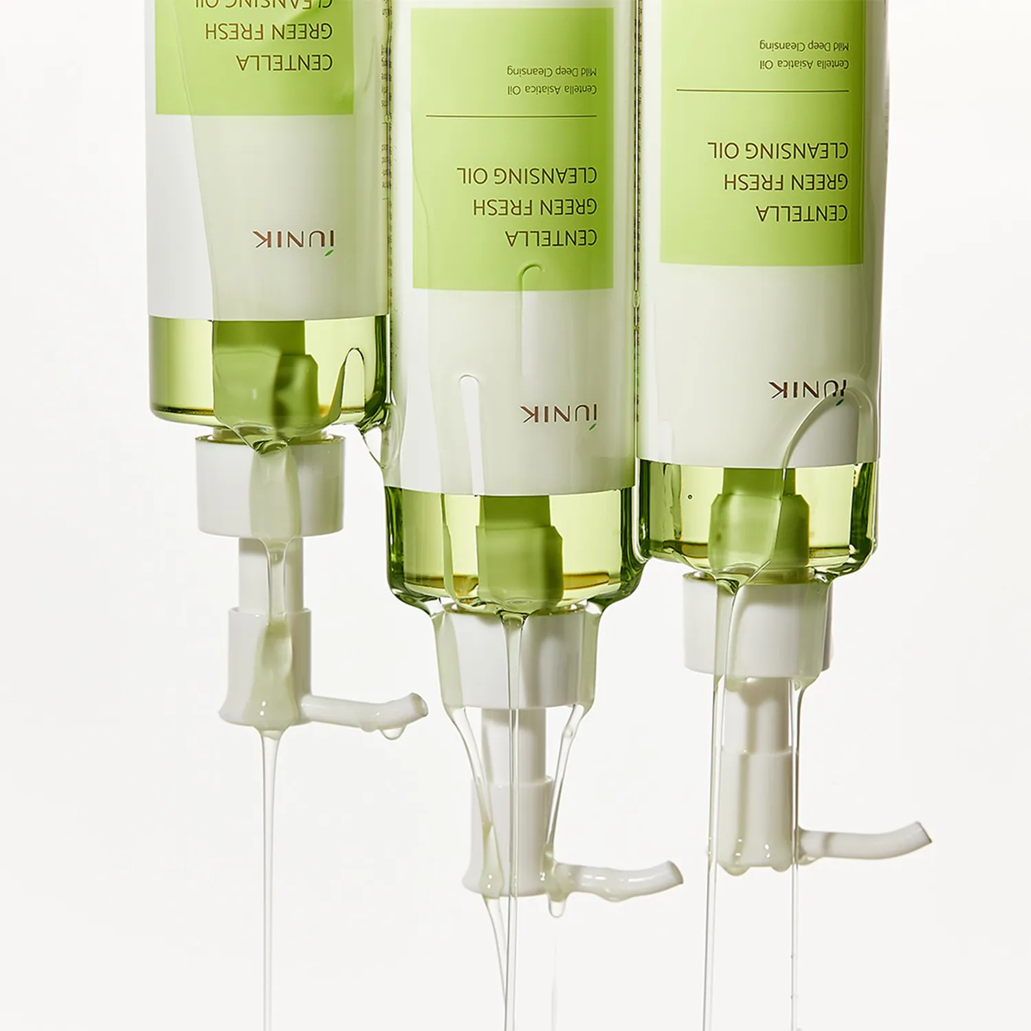 IUNIK Centella Double Cleansing Duo dobbelrens med olje og skum