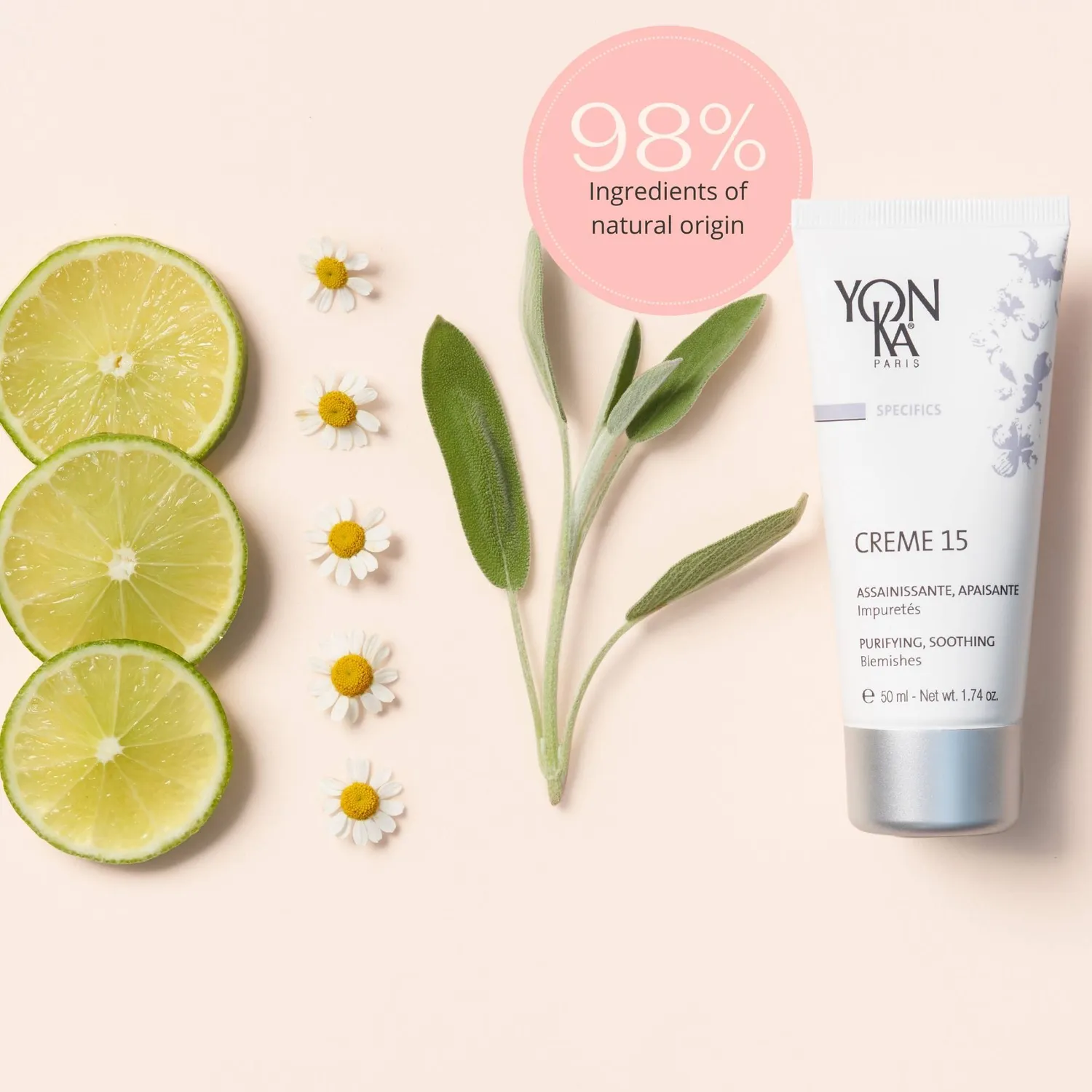 Yon-Ka Crème 15 krem mot urenheter