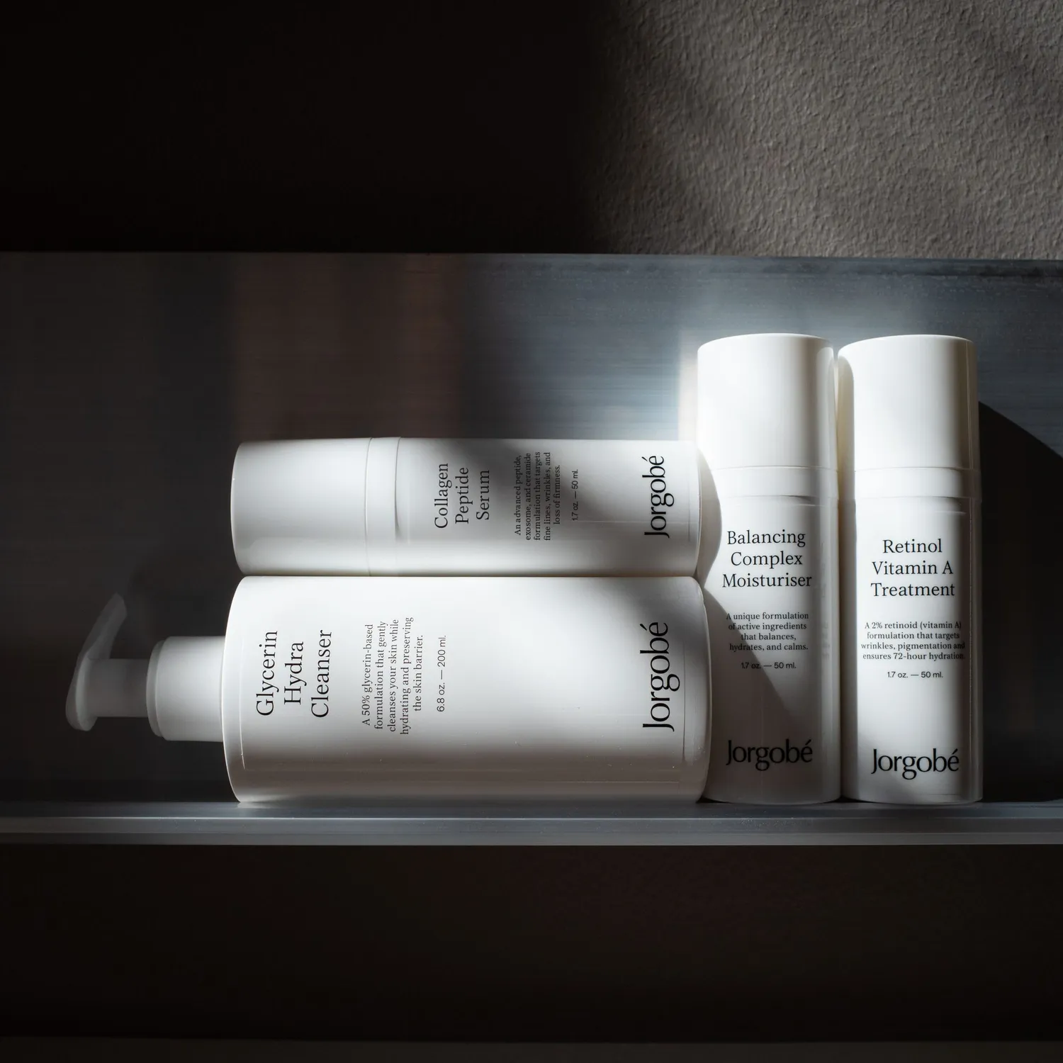 Jorgobé Fine Lines & Wrinkles Rutin mot fine linjer og rynker hudpleiesett