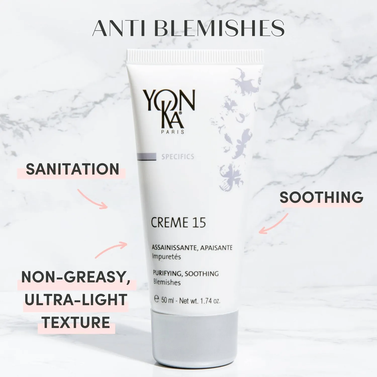 Yon-Ka Crème 15 krem mot urenheter