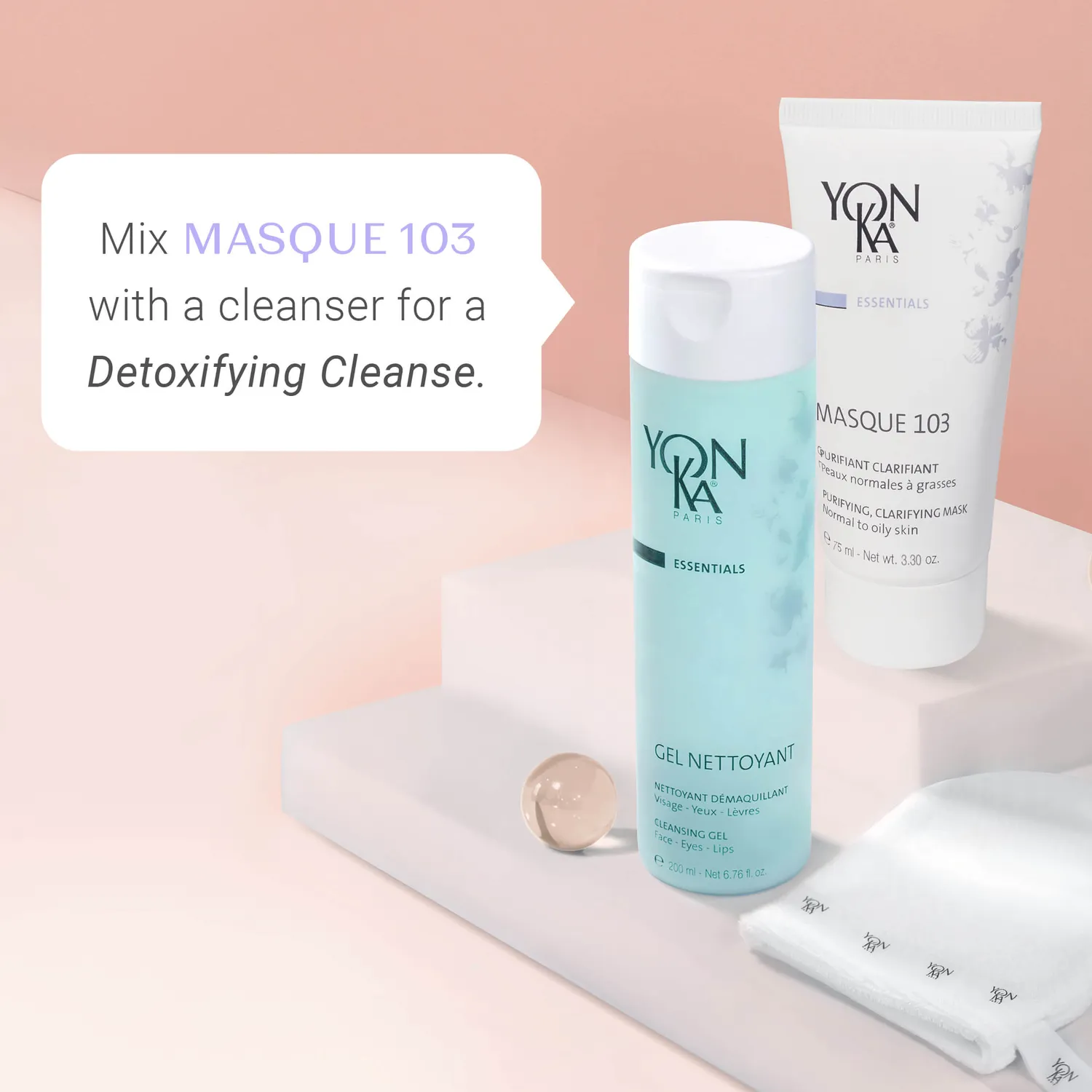Yon-Ka Masque 103 leirmaske for normal og fet hud