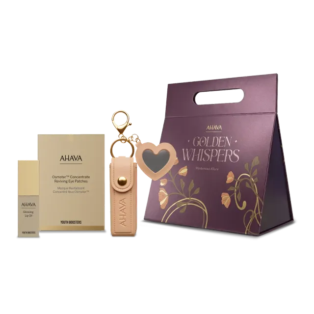 ahava Mysterious Allure øye- og leppepleiesett