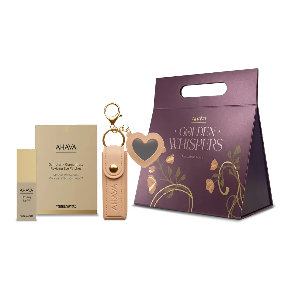 ahava Mysterious Allure øye- og leppepleiesett