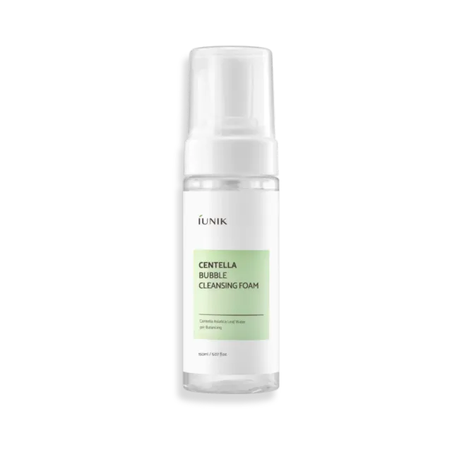 IUNIK Centella Bubble Cleansing Foam skumrens