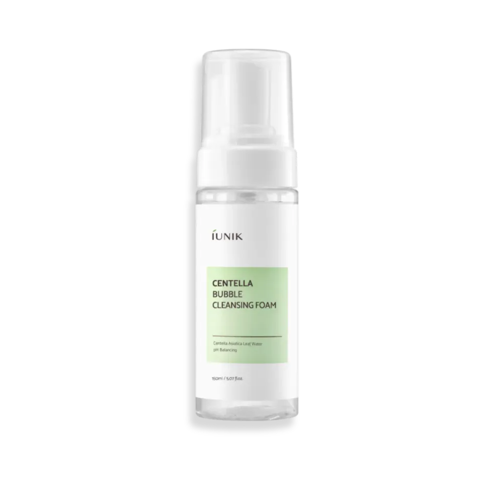 IUNIK Centella Bubble Cleansing Foam skumrens