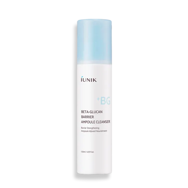 IUNIK Beta-Glucan Barrier Ampoule Cleanser ansiktsrens