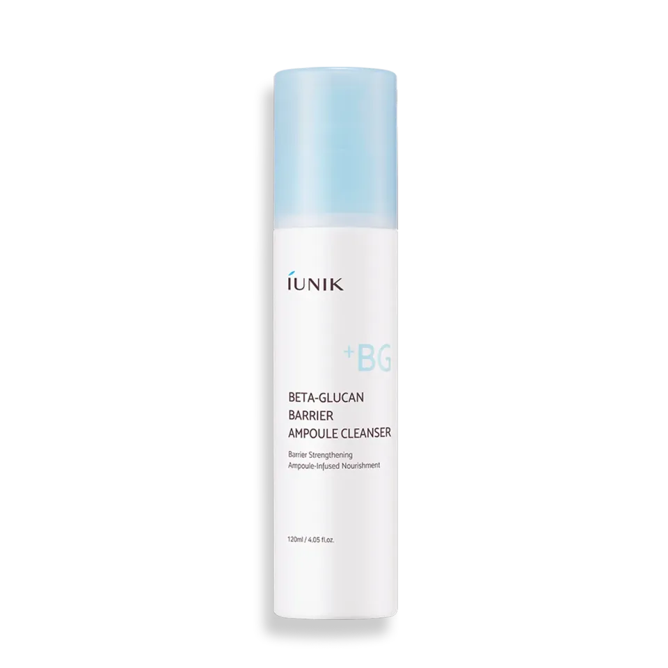 IUNIK Beta-Glucan Barrier Ampoule Cleanser ansiktsrens