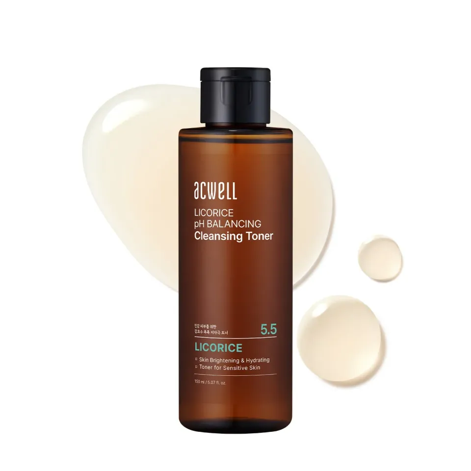 Acwell Licorice pH Balancing Cleansing Toner ansiktsvann 10.14 fl oz