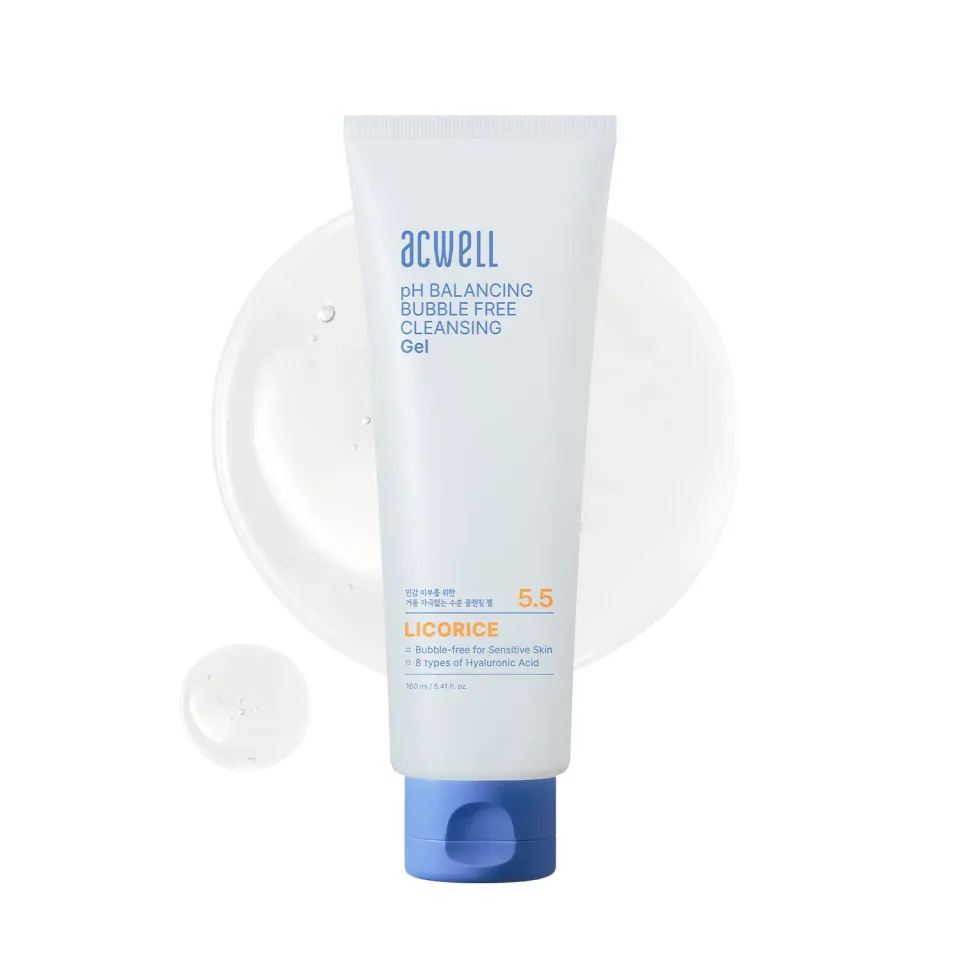 Acwell pH Balancing Bubble-Free Hydrating Facial Cleansing Gel