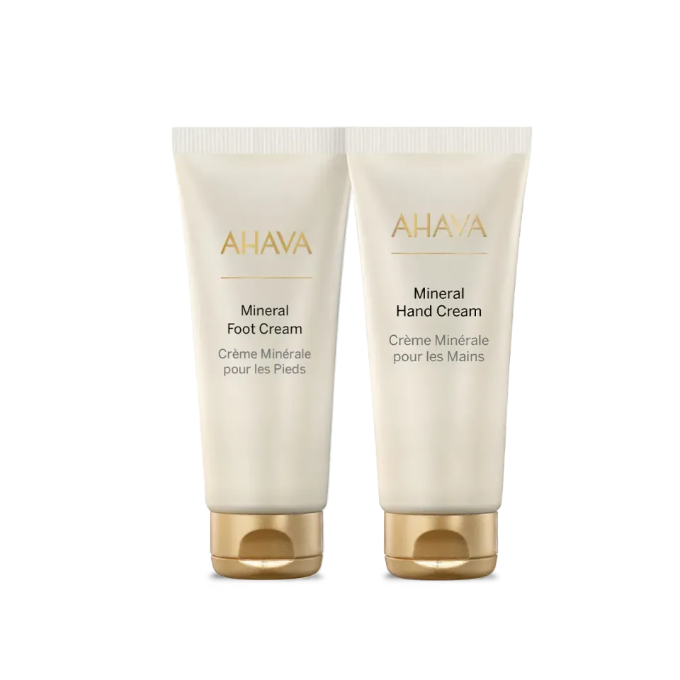 ahava The Velvet Touch Duo hånd- og fotpleiesett med fukt