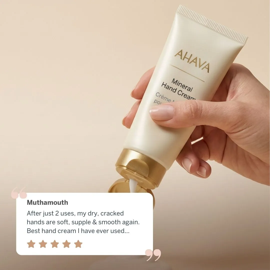 ahava Mineral Hand Cream håndkrem 100 ml med Osmoter™