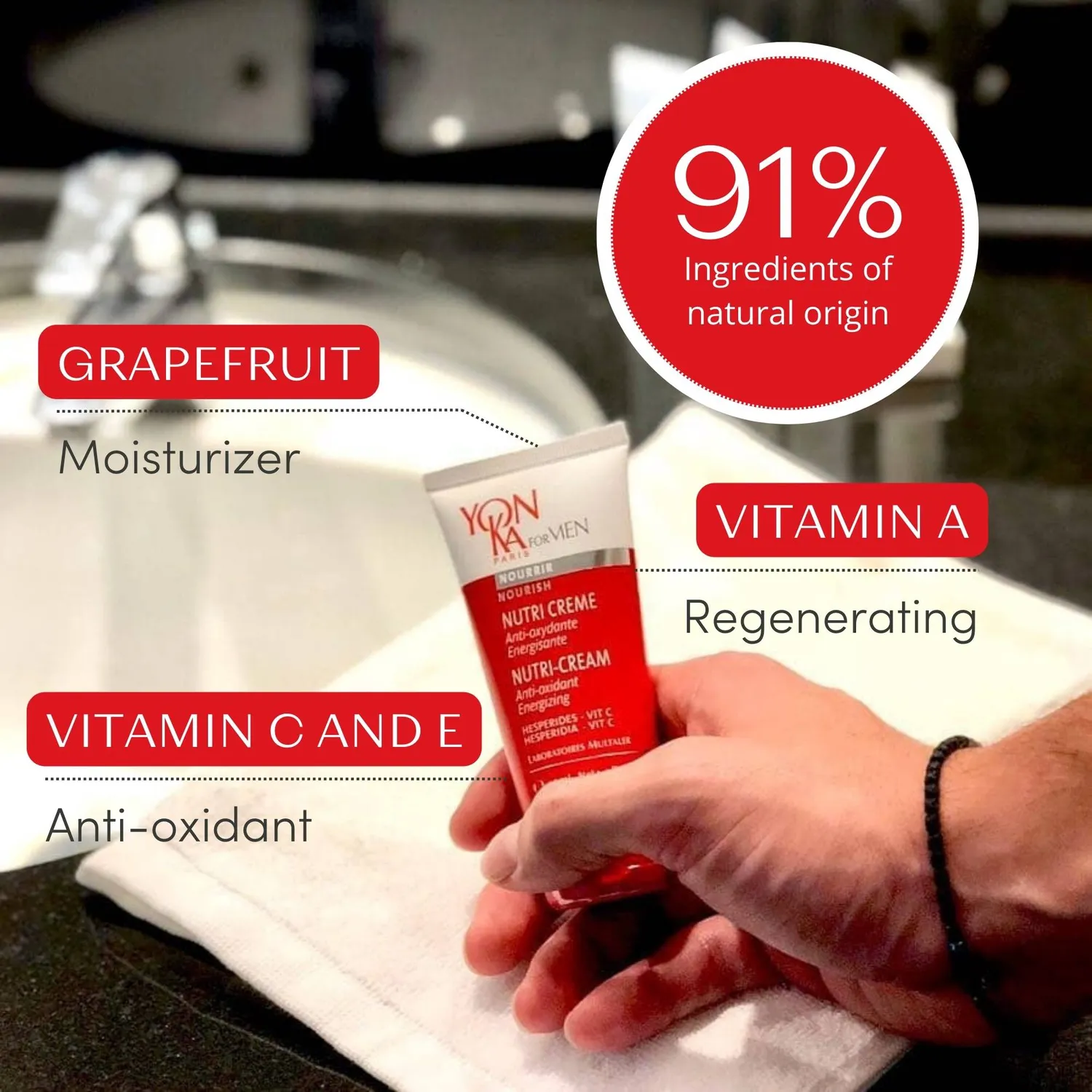 Yon-Ka Nutri Crème Homme fuktighetskrem for menn