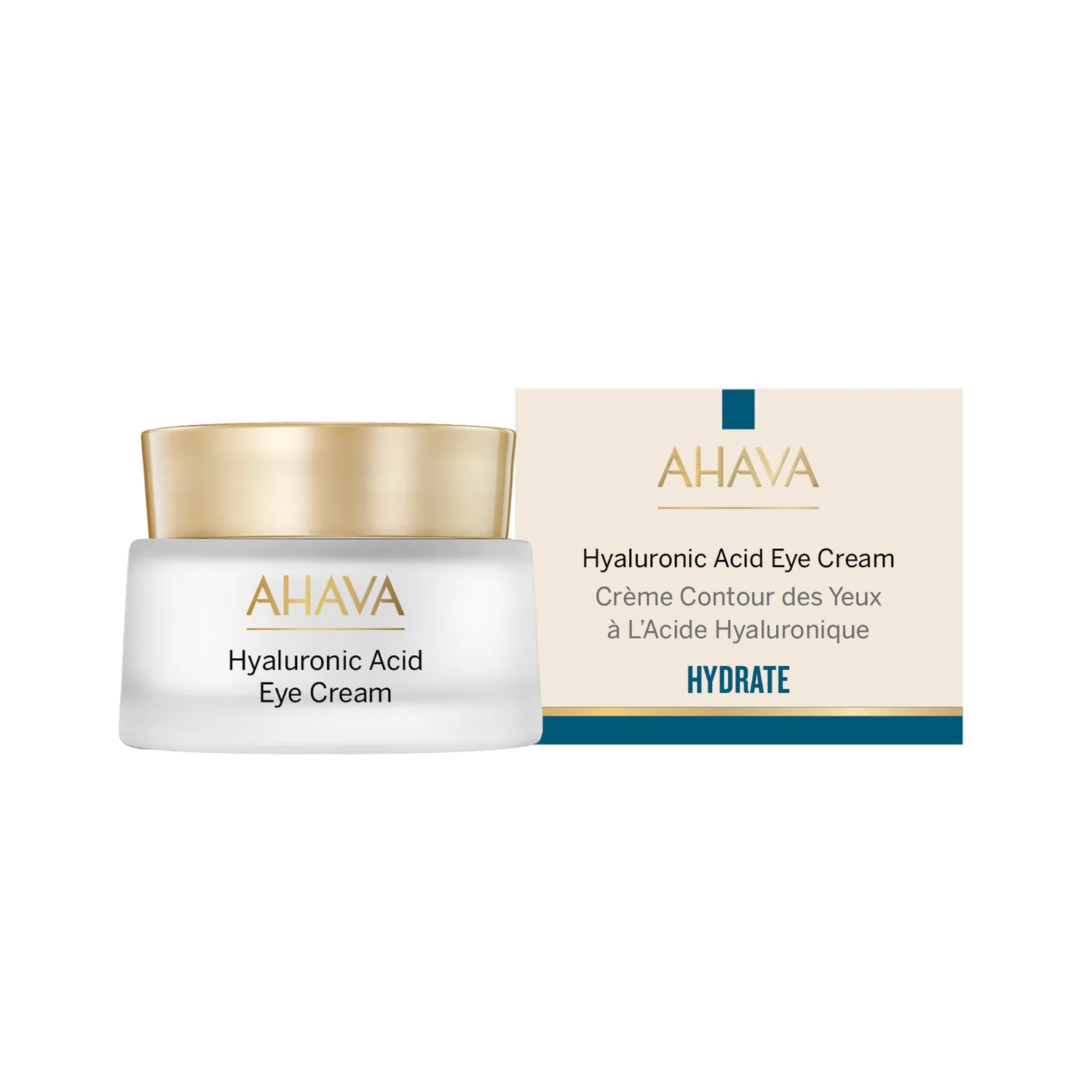 ahava Hyaluronic Acid Eye Cream øyekrem 15 ml med hyaluronsyre