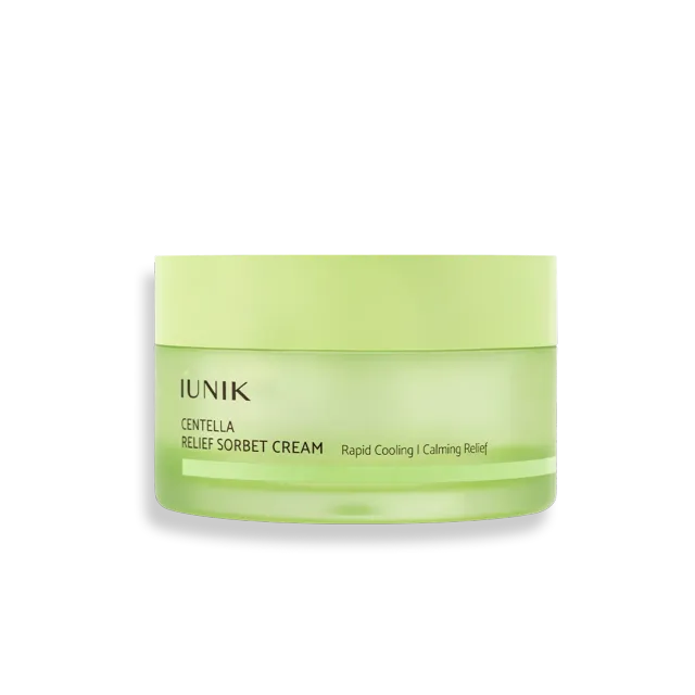 IUNIK Centella Relief Sorbet Cream ansiktskrem med kjølende effekt
