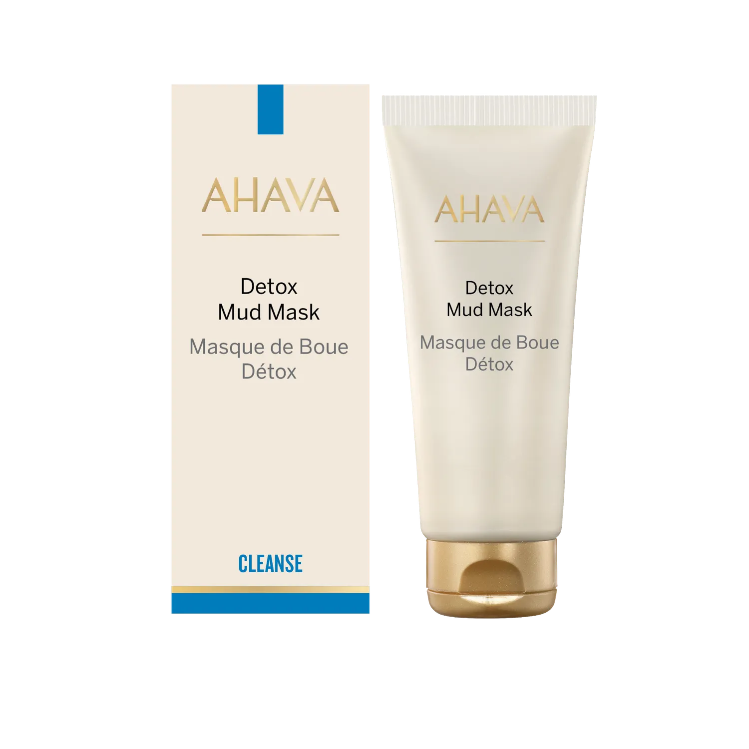 ahava Detox Mud Mask ansiktsmaske 100 ml med mineralmudder