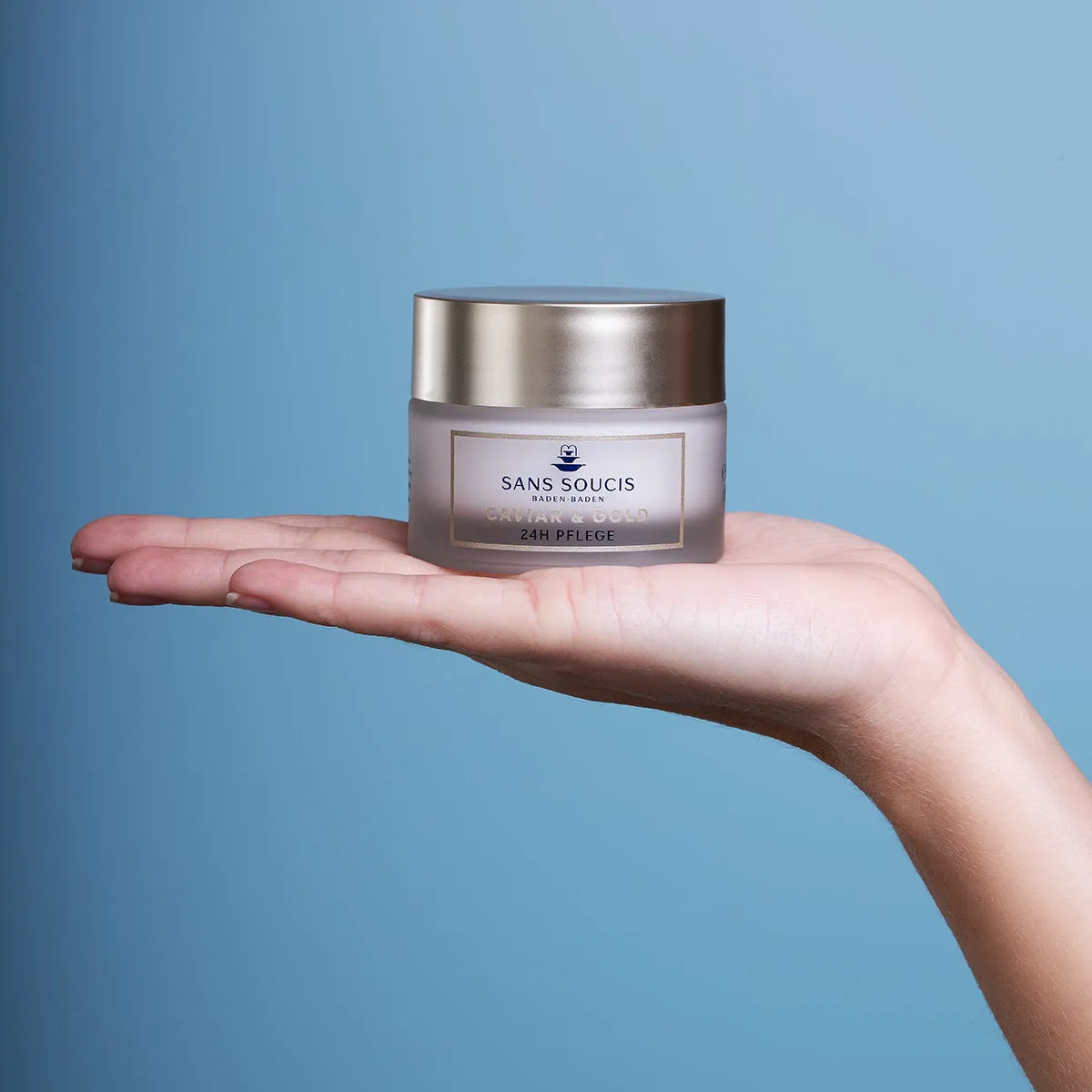 Sans Soucis Caviar & Gold 24h Pflege ansiktskrem 50 ml med 24-karat gull