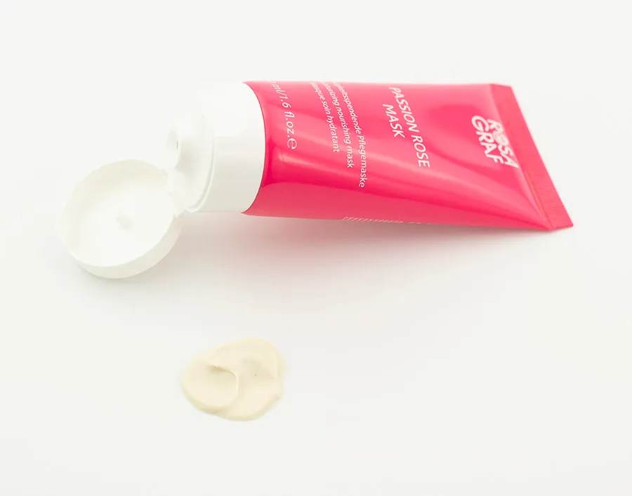 Rosa Graf Passion Rose Mask ansiktsmaske for tørr hud