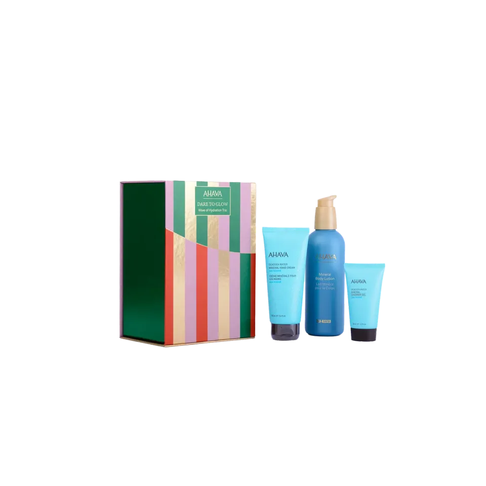 ahava Wave of Hydration Trio hånd- og kroppskrem Sea-Kissed