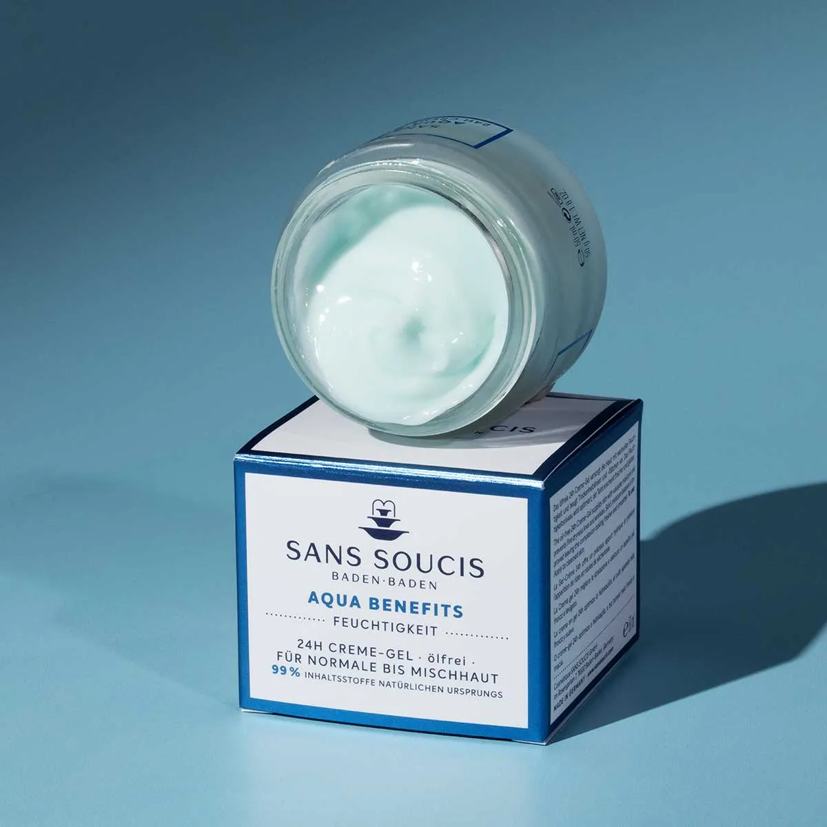 Sans Soucis Aqua Benefits 24h Creme-Gel fuktighetskrem 50 ml oljefri