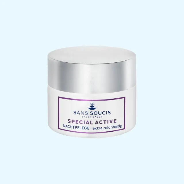 Sans Soucis Special Active Nachtpflege extra reichhaltig nattkrem 50 ml tørr hud