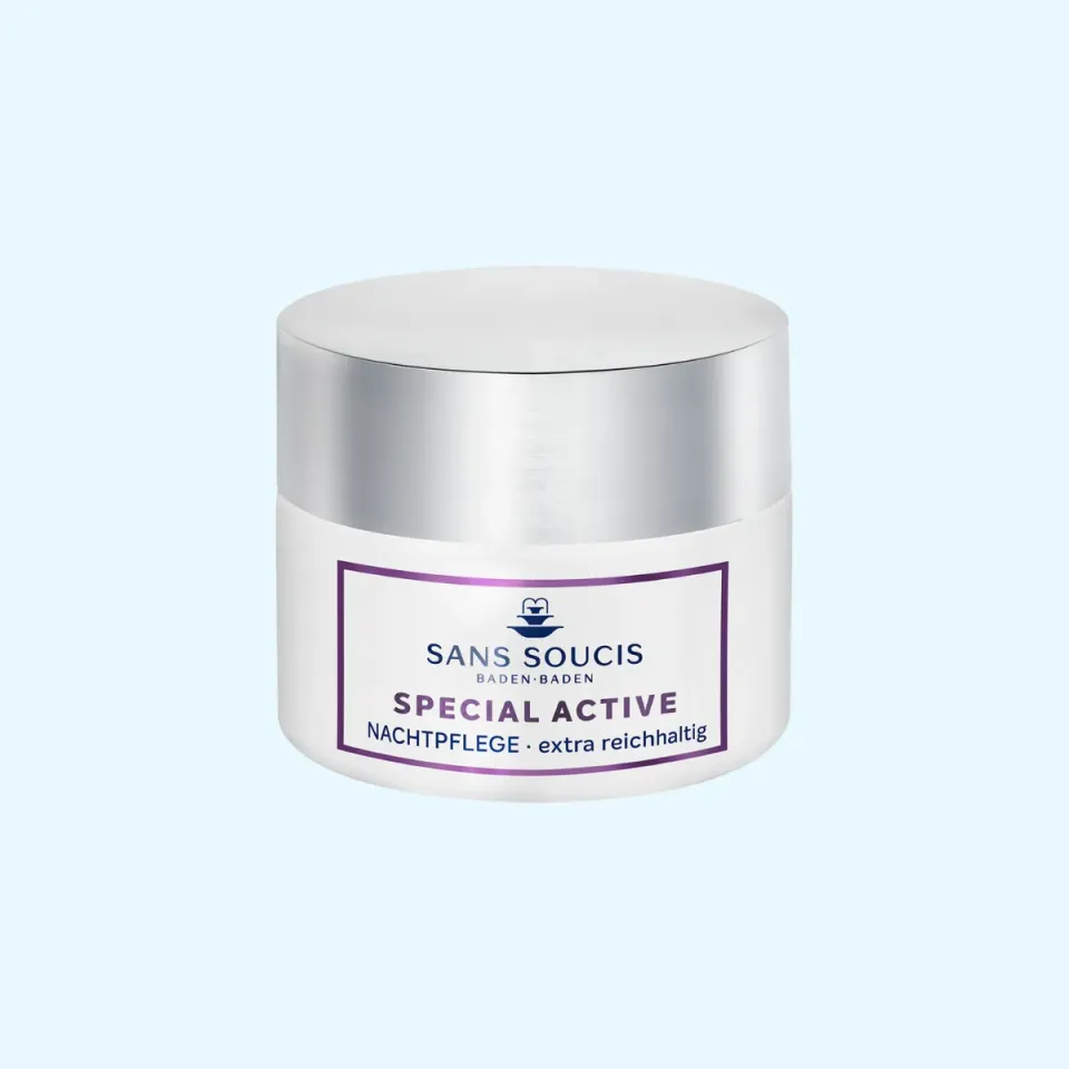 Sans Soucis Special Active Nachtpflege extra reichhaltig nattkrem 50 ml tørr hud