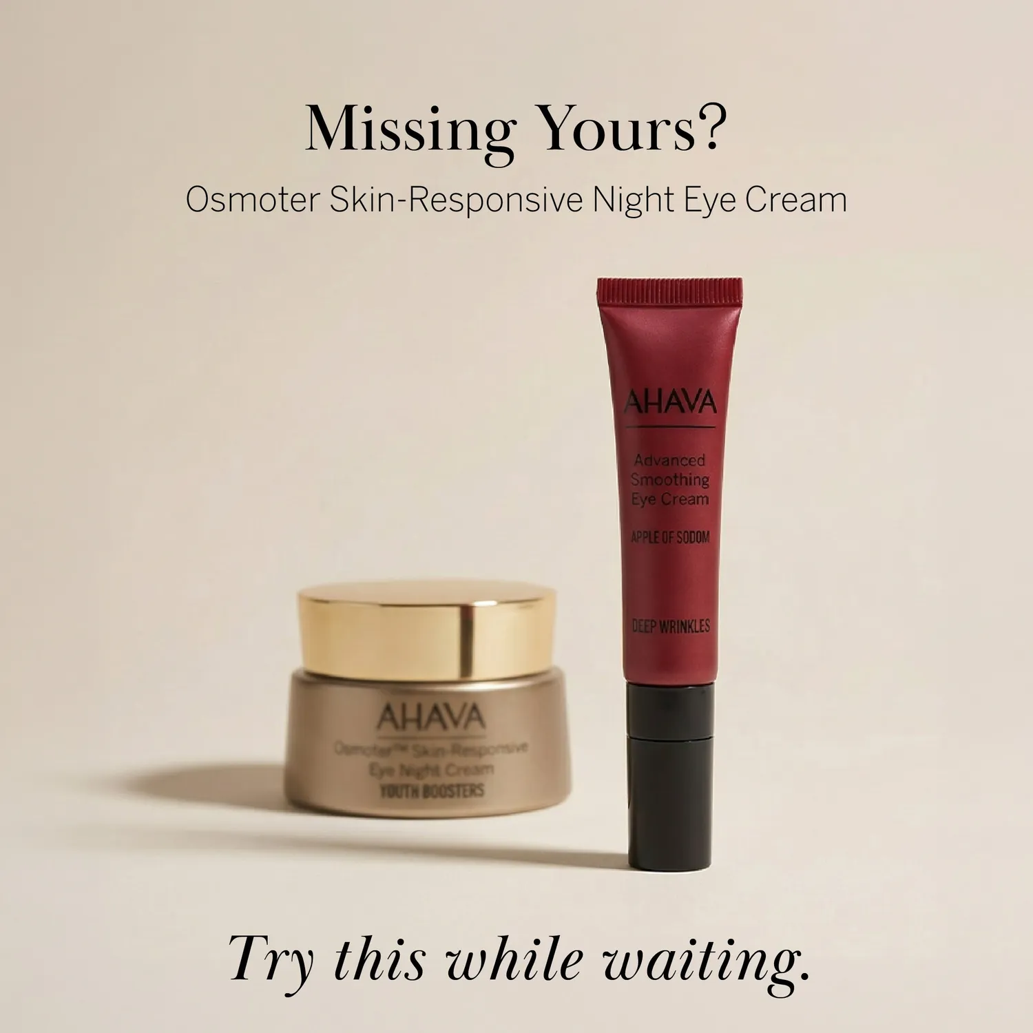 ahava Osmoter™ Skin-Responsive Eye Night Cream øyekrem