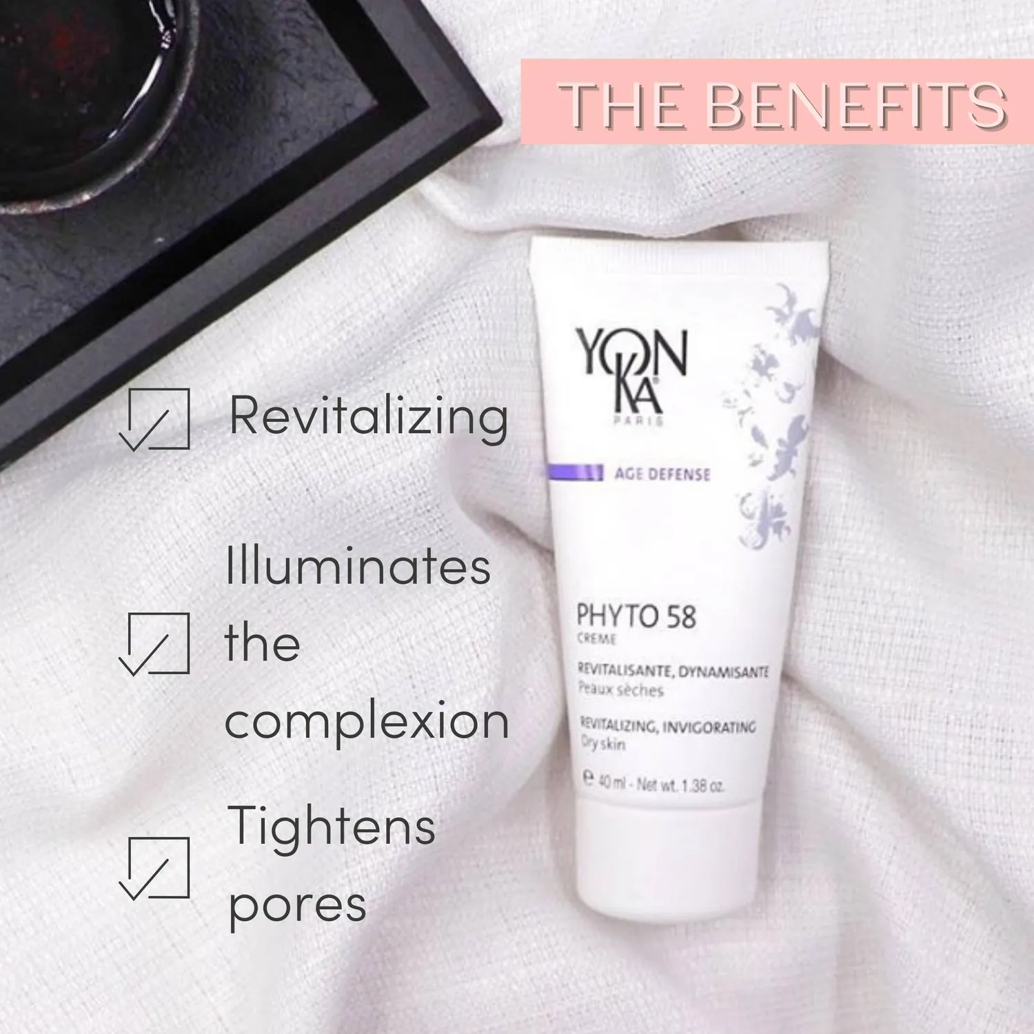 Yon-Ka Phyto 58 Dry Skin nattkrem for tørr hud