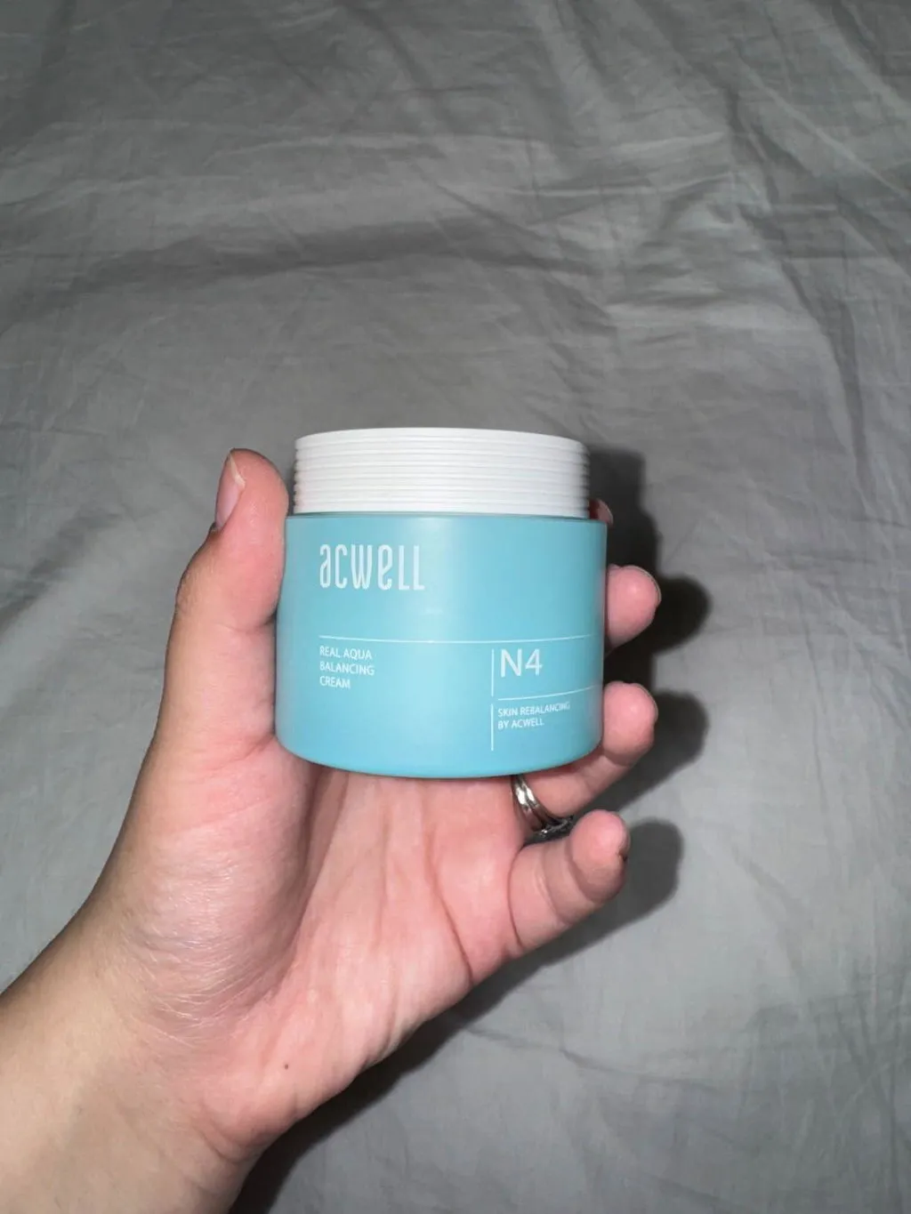 Acwell Real Aqua Balancing Cream gelkrem med hyaluronsyre