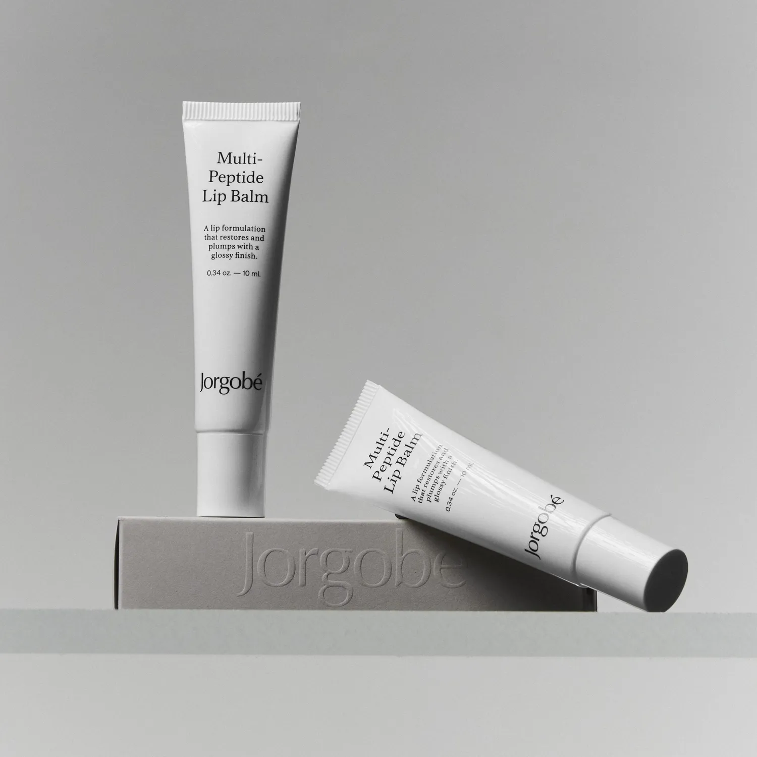 Jorgobé Multi-Peptide Lip Balm leppepomade 10 ml parfymefri