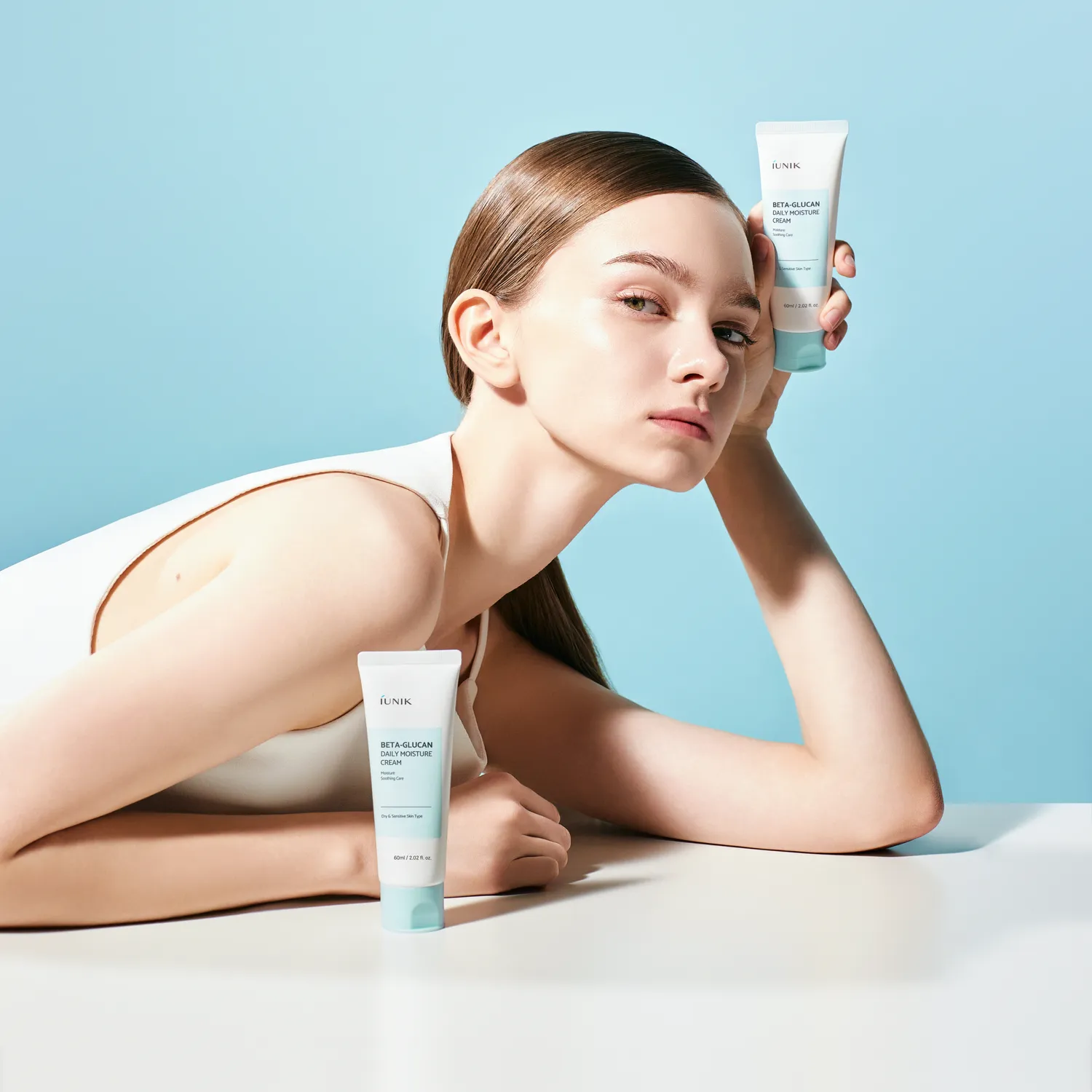 IUNIK Beta Glucan Daily Moisture Cream ansiktskrem med beta-glukan
