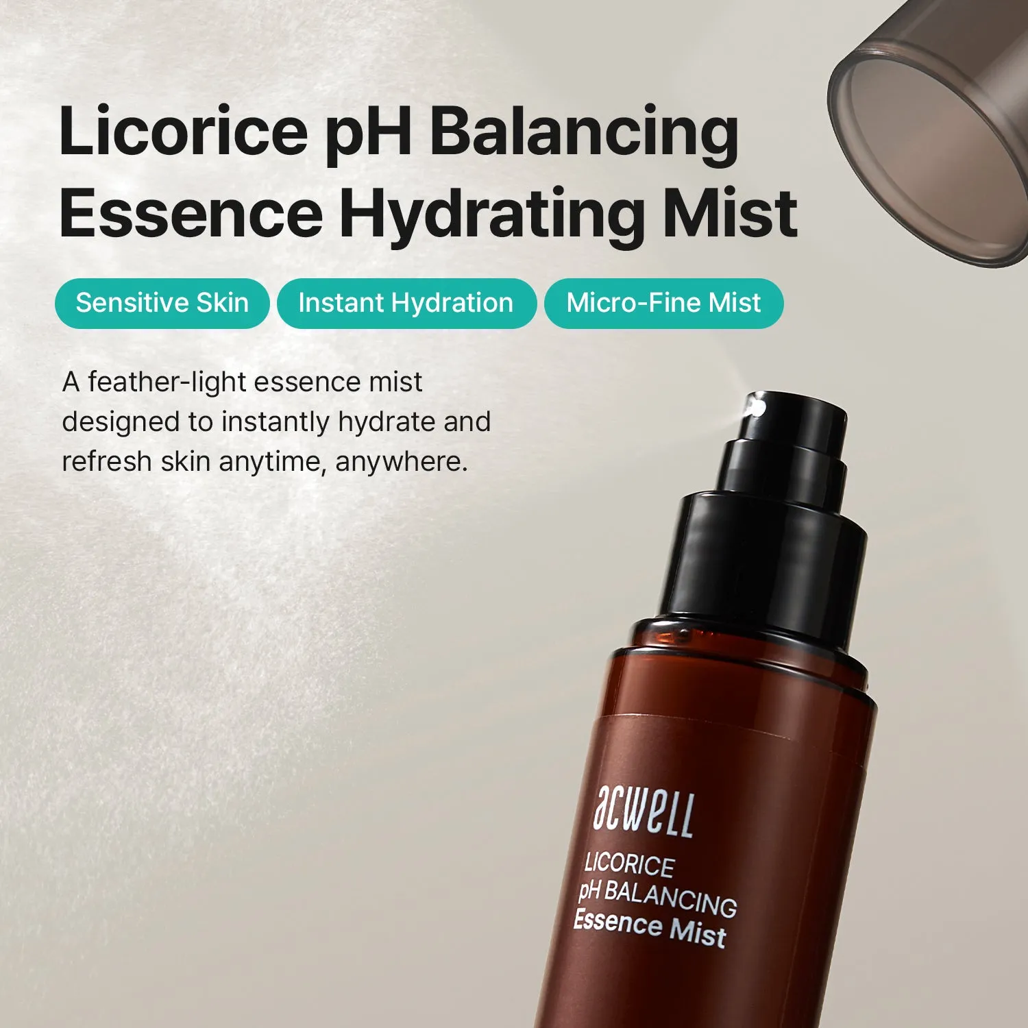 Acwell Licorice pH Balancing Essence Hydrating Face Mist ansiktsmist
