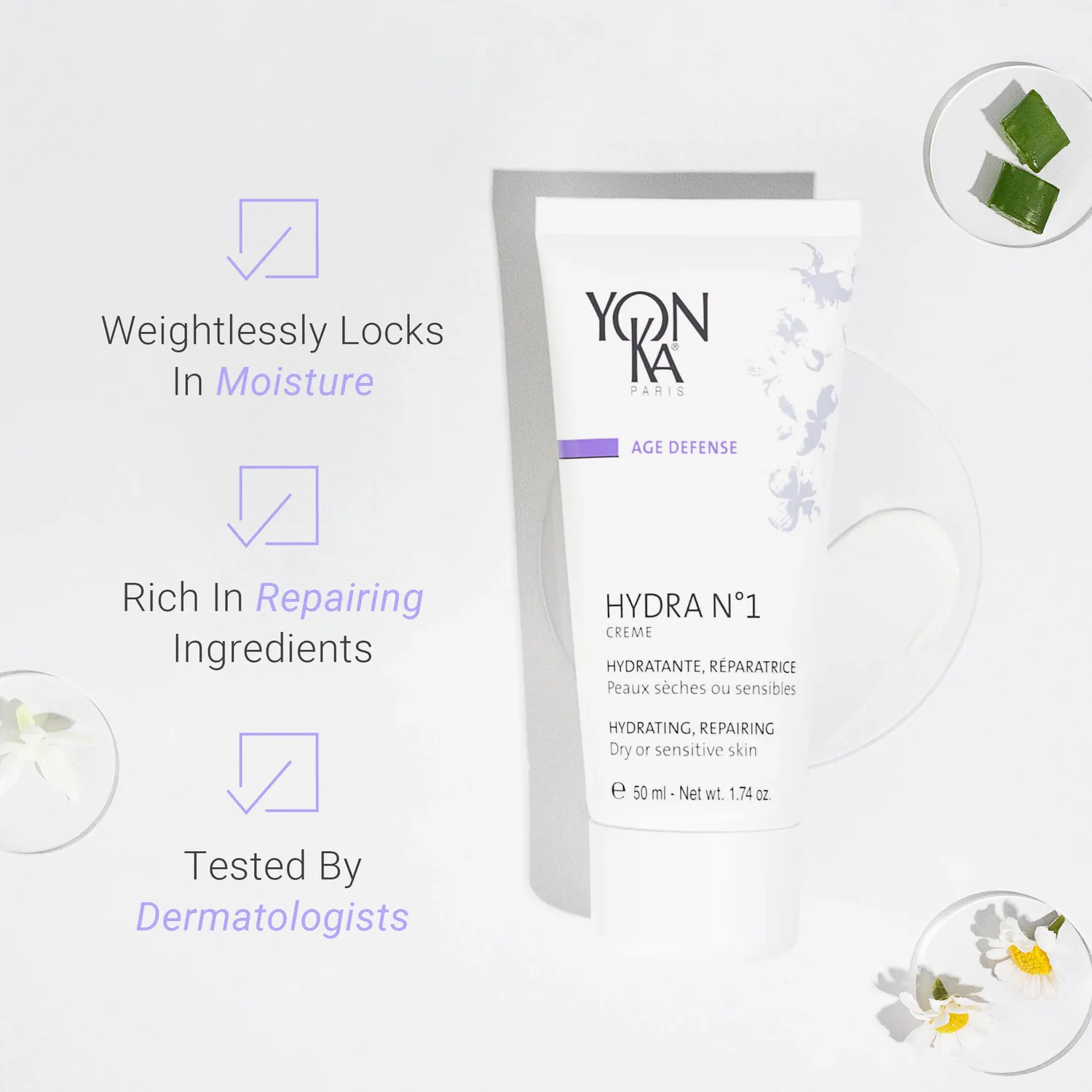 Yon-Ka Hydra n°1 Crème ansiktskrem tørr hud