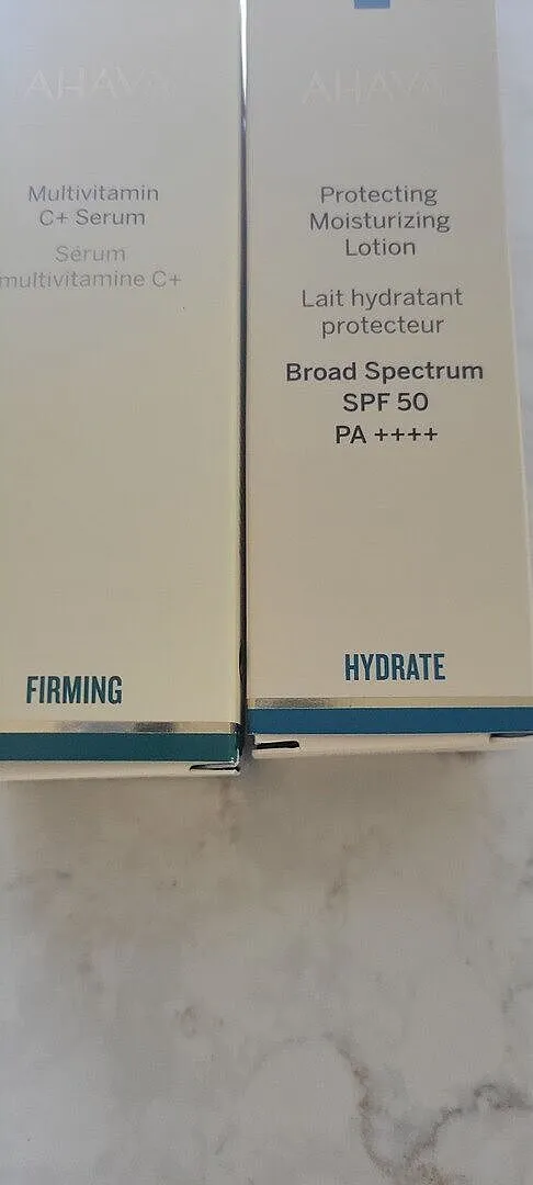 AHAVA C+ Firm & Protect hudpleiesett SPF 30