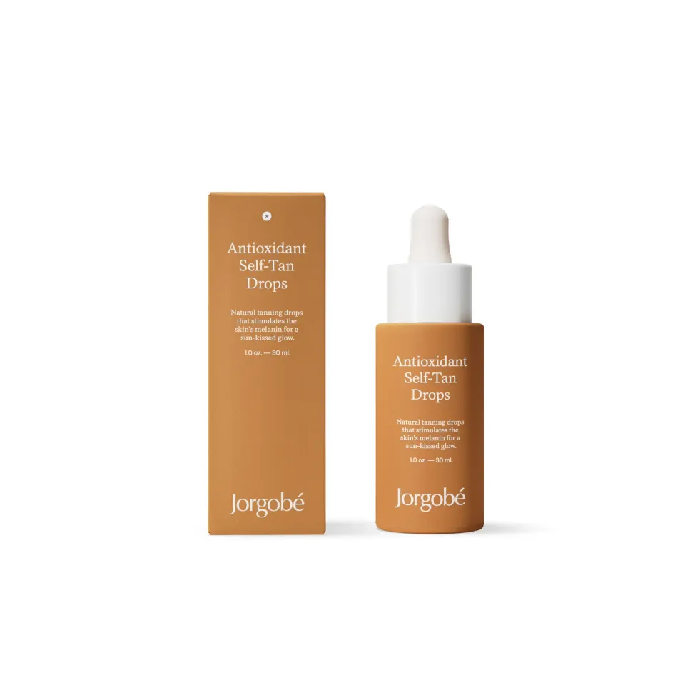 Jorgobé Antioxidant Self-Tan Drops selvbruningsdråper 30 ml uten parfyme