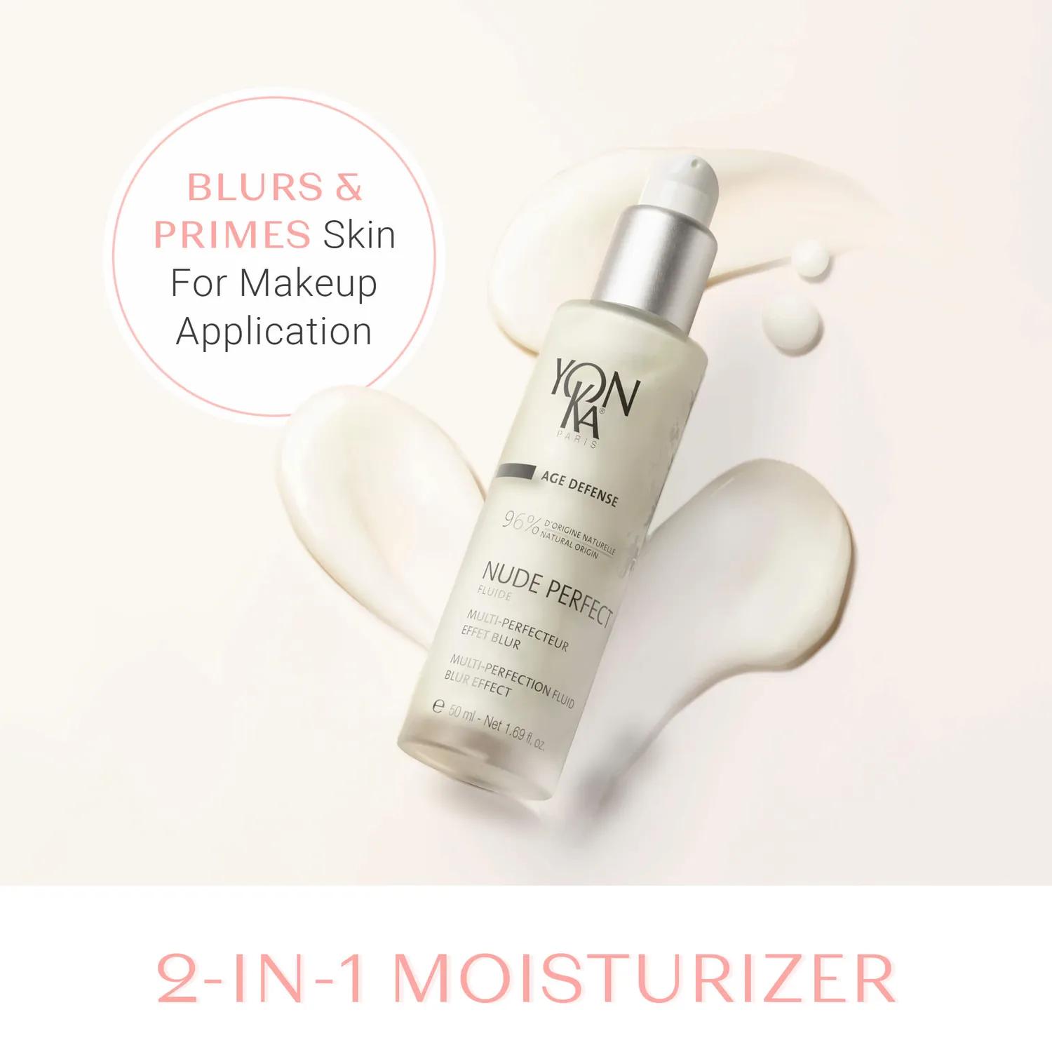 Yon-Ka Nude Perfect Fluide mattende ansiktsfluid med blur-effekt