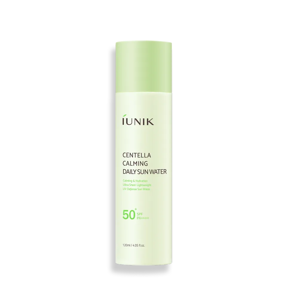IUNIK Centella Calming Daily Sun Water solkrem lett UV-formel