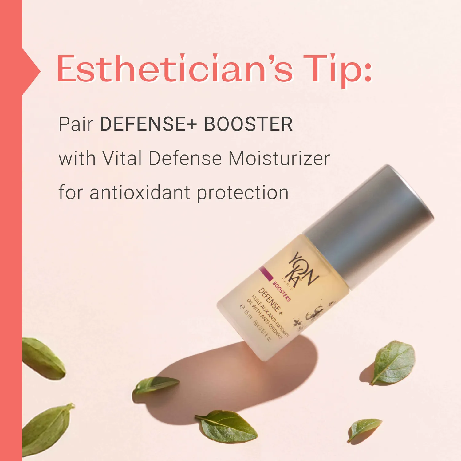 Yon-Ka Defense + Booster ansiktsserum – antioksidant