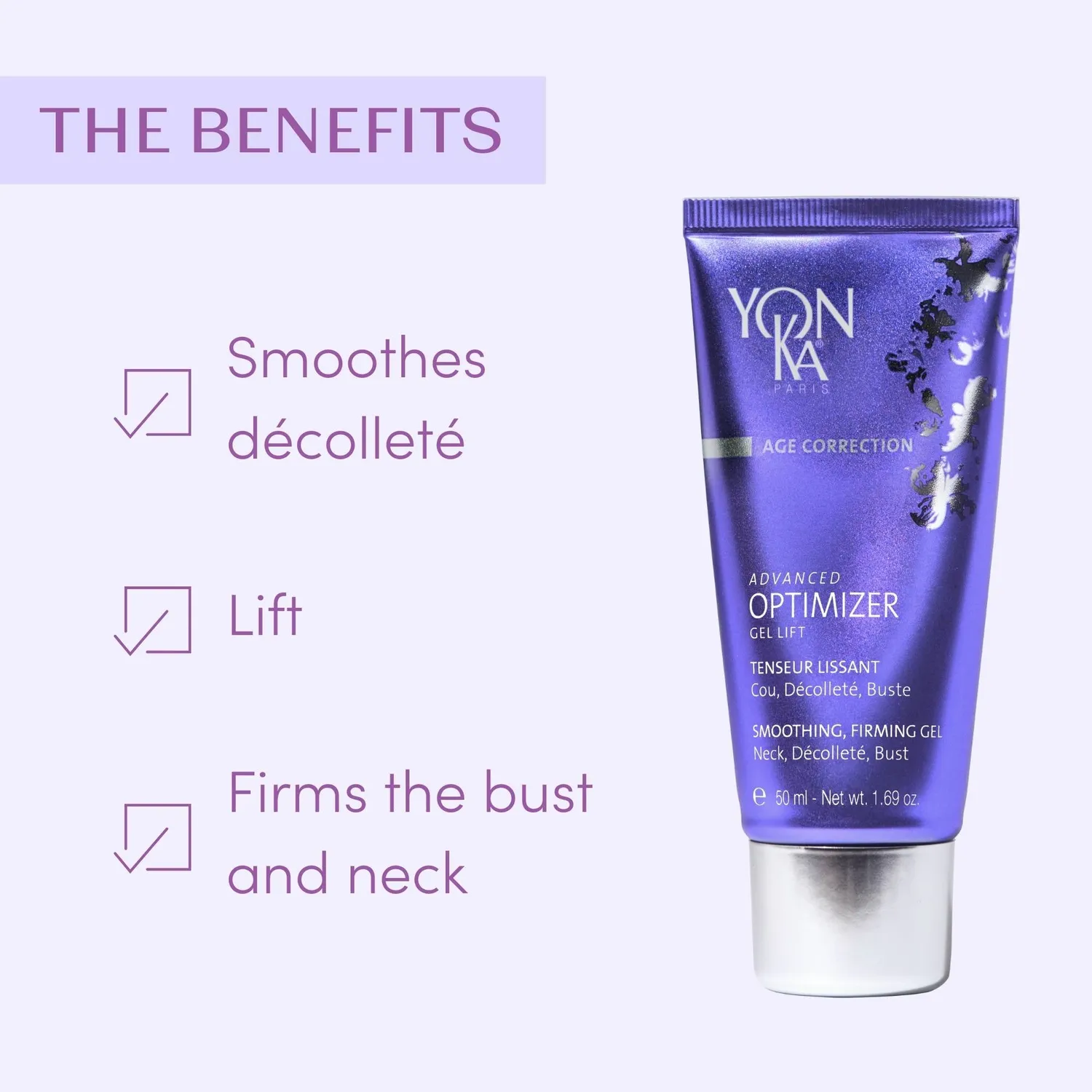 Yon-Ka Advanced Optimizer Gel hals- og décolletégel