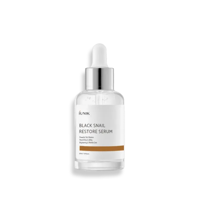 IUNIK Black Snail Restore Serum ansiktsserum – lett