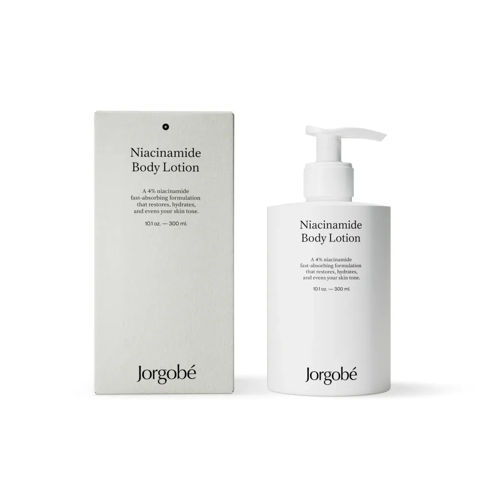 Jorgobé Niacinamide Body Lotion kroppslotion 300 ml – parfymefri