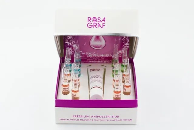 Rosa Graf Premium Ampullen Treatment ansiktsampuller