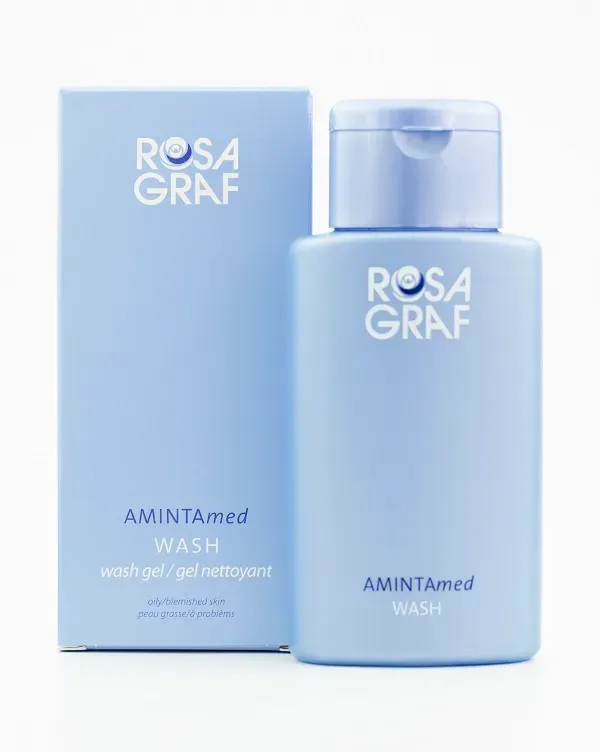 Rosa Graf AMINTAmed Wash ansiktsrens for uren og fet hud