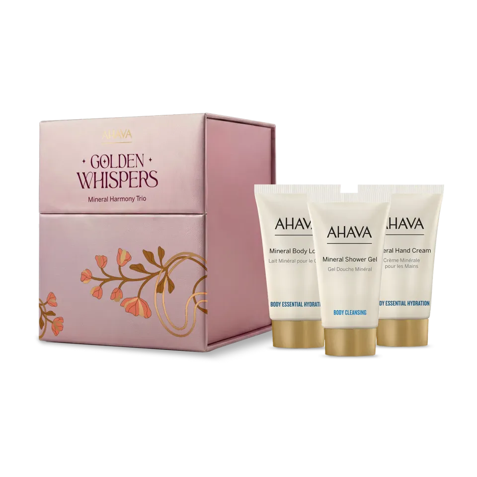 AHAVA Mineral Harmony Trio hudpleiesett
