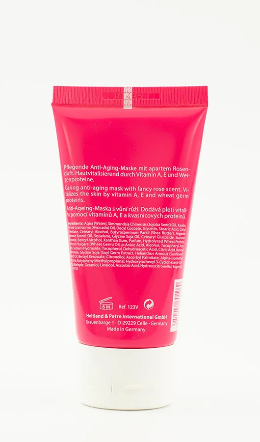 Rosa Graf Passion Rose Mask ansiktsmaske for tørr hud