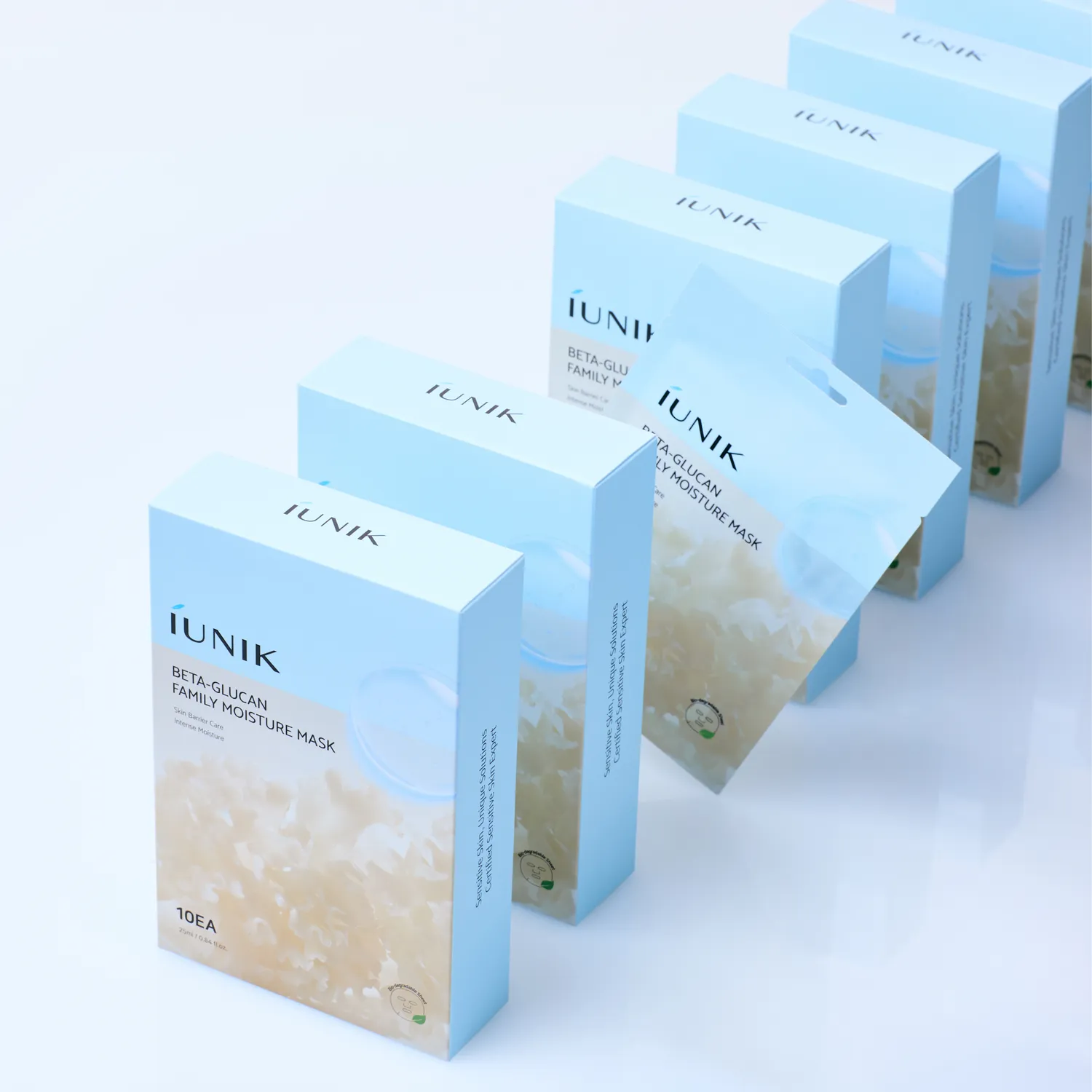 IUNIK Beta-Glucan Family Moisture Mask ansiktsmaske