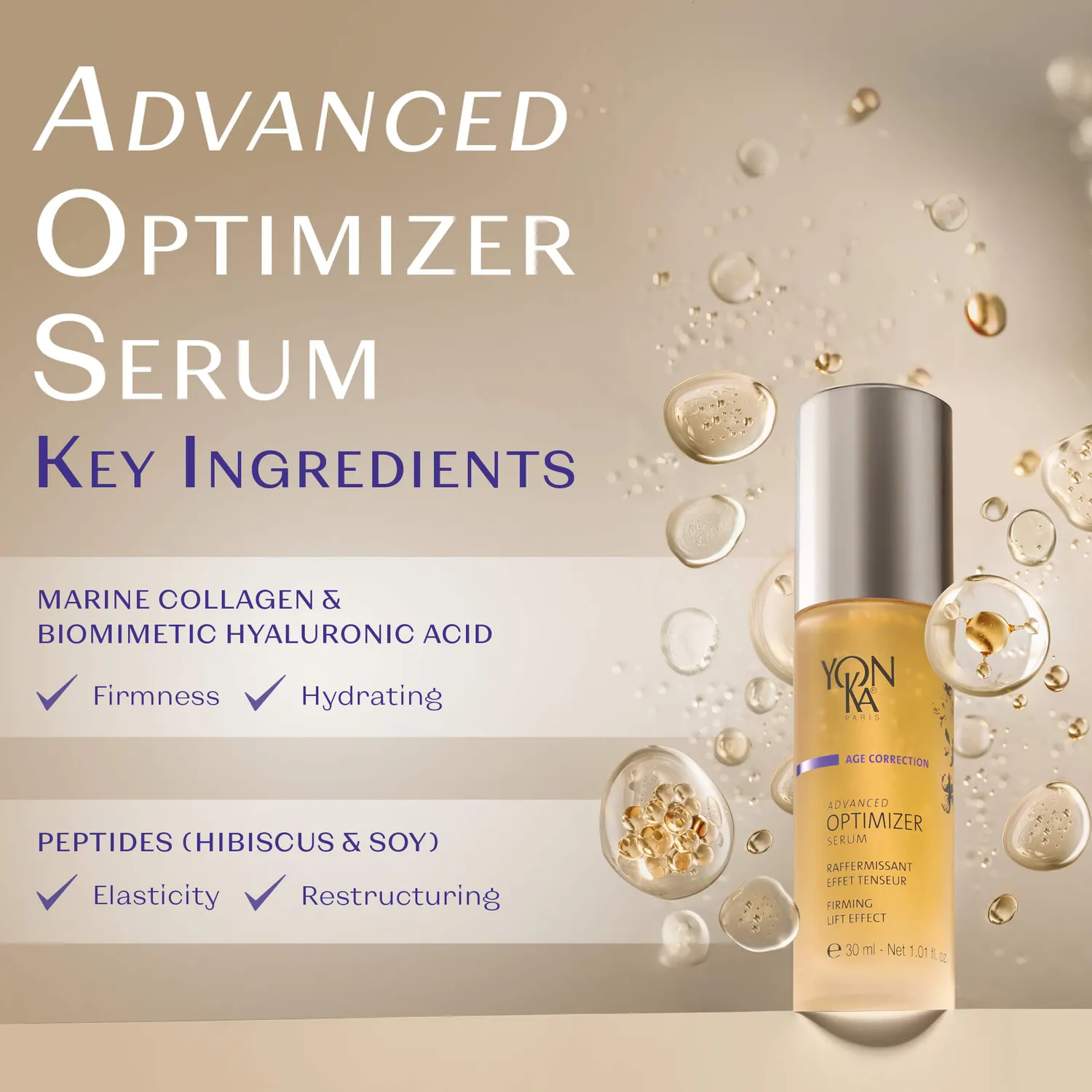 Yon-Ka Advanced Optimizer Serum ansiktsserum 30 ml oppstrammende