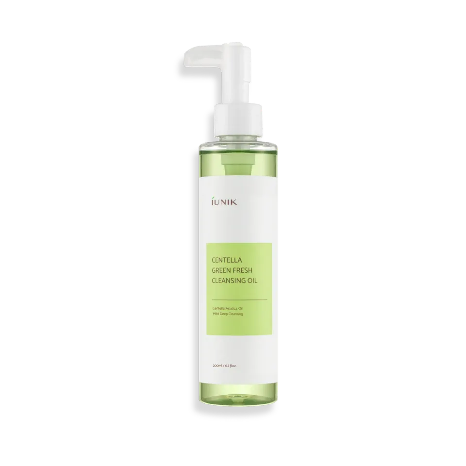 IUNIK Centella Green Fresh Cleansing Oil renseolje lett