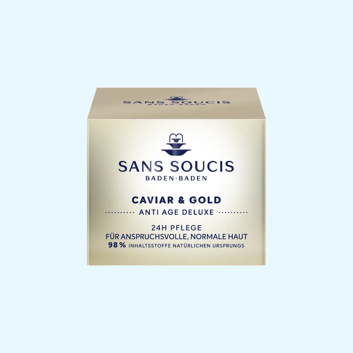 Sans Soucis Caviar & Gold 24h Pflege ansiktskrem 50 ml med 24-karat gull
