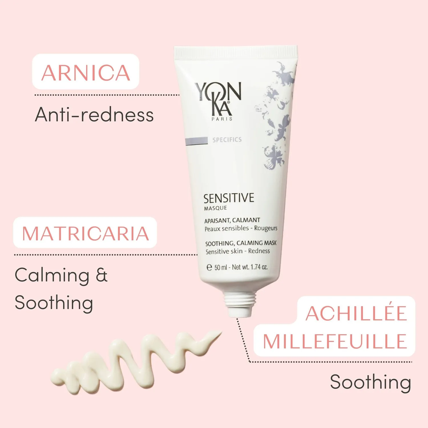 Yon-Ka Sensitive Masque ansiktsmaske – beroligende