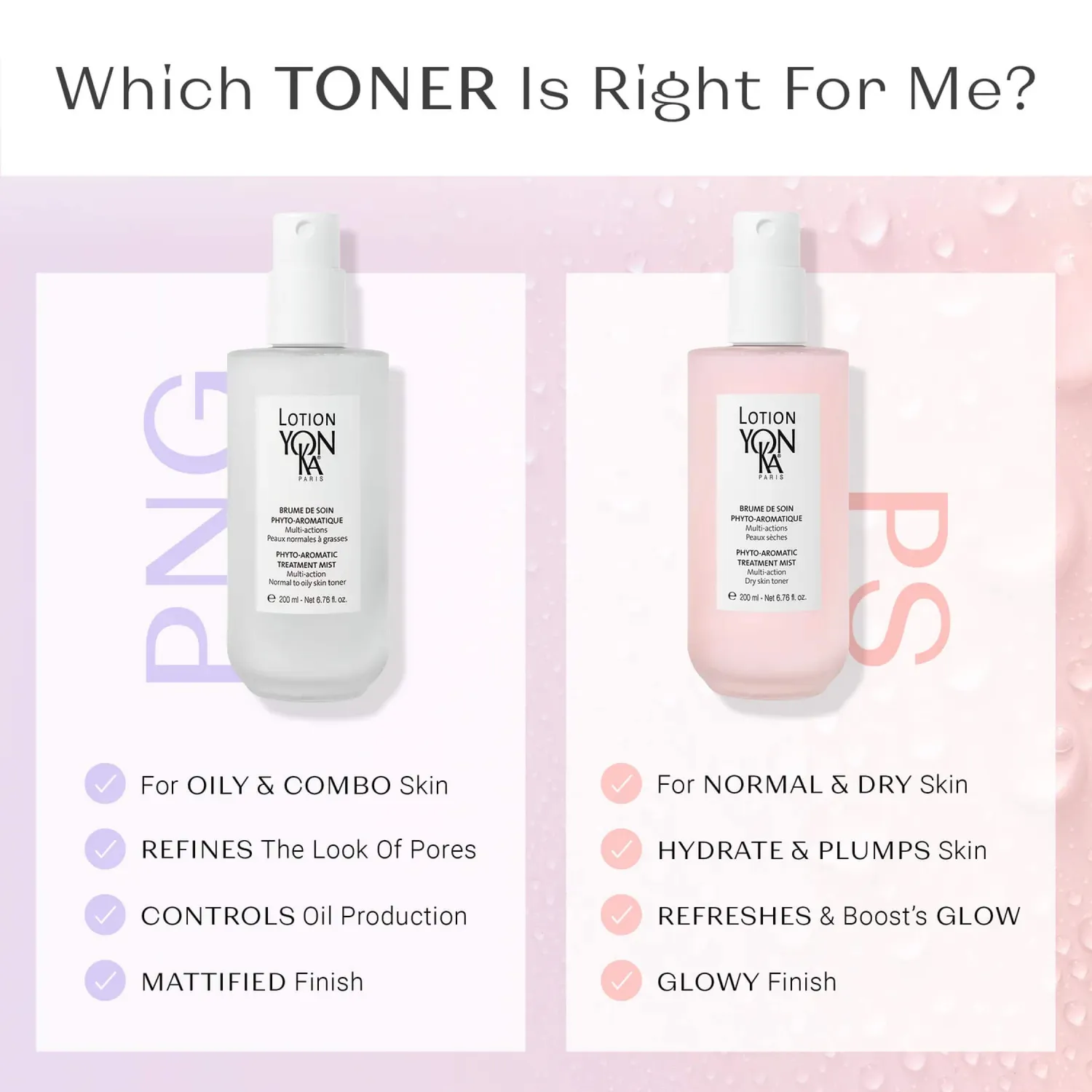 Yon-Ka Normal to Oily Skin ansiktsmist alkoholfri